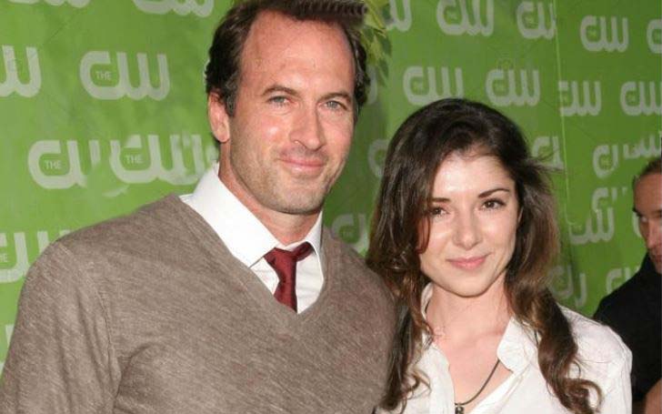 scott patterson wife, kristine saryan during the release of second season of gilmore girls
