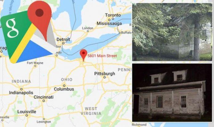 scary places on google maps